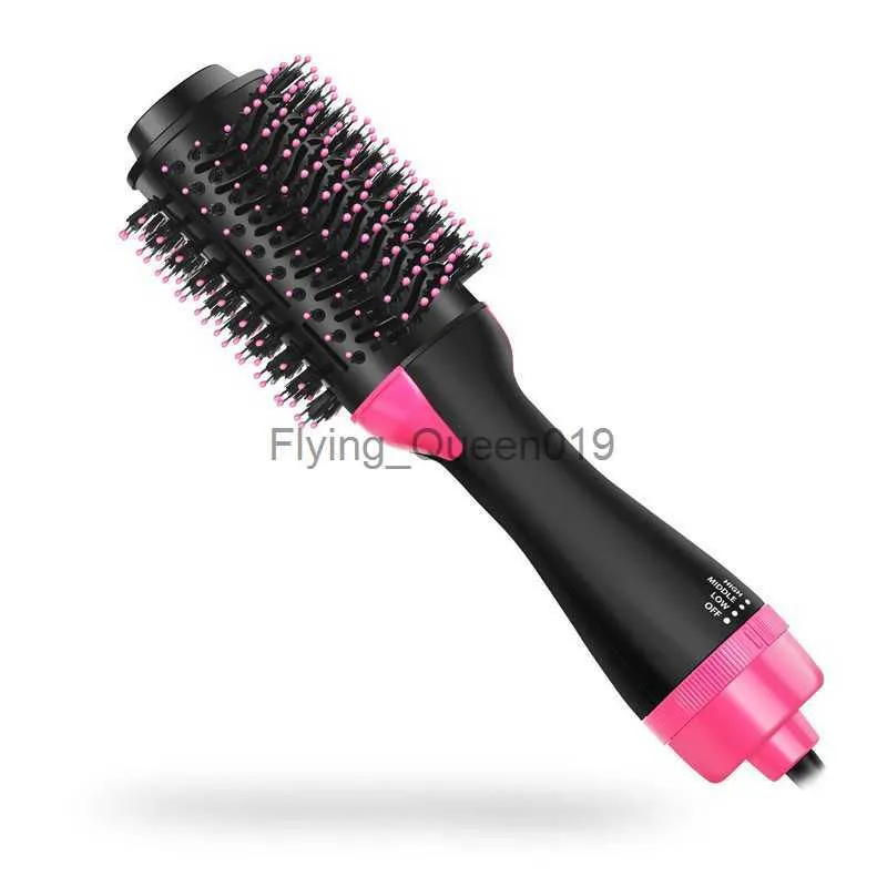 Hair Curlers Straighteners One Step Hairs Dryer Brush Hair Straightener Curler Electric Blow Dryers With Hair's Comb Air Curling Iron HKD230918