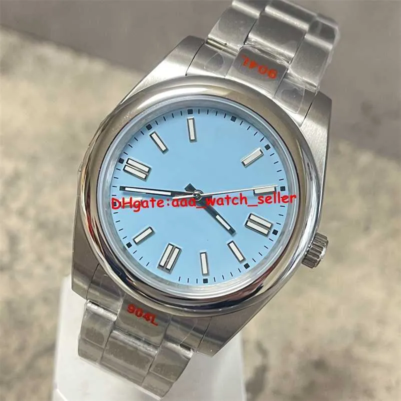 Automatic Rolaxes Watch Clean mens 124300 luxury styles watches 36 41mm real 126000 version smooth bezel automatic movement code stainless steel L