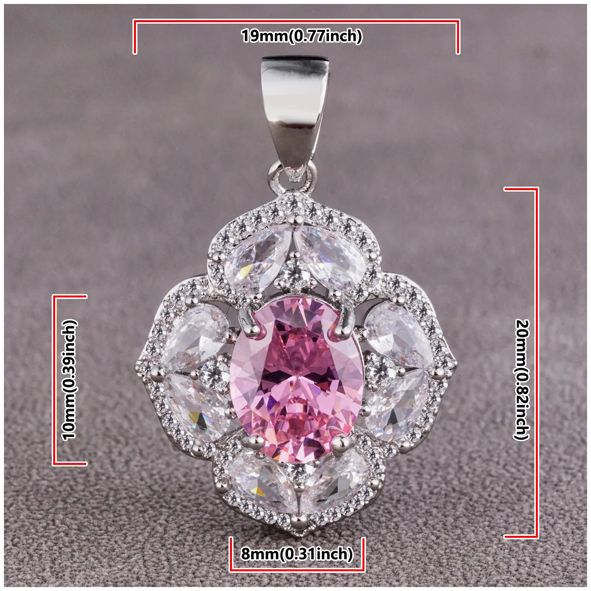Emerald Cut Pink Sapphire Diamond Ring – adornbyanokkhi.com