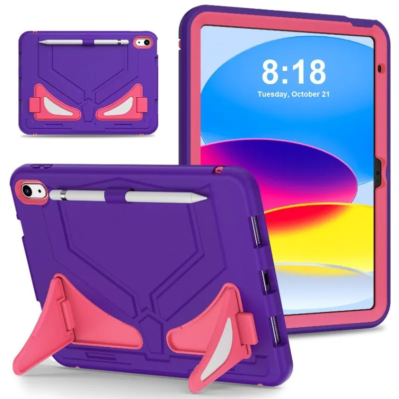 3 in 1 For ipad Case Hybrid Robot Heavy Duty Shockproof Cover With Stander for ipad air 10.2 10.9 9.7