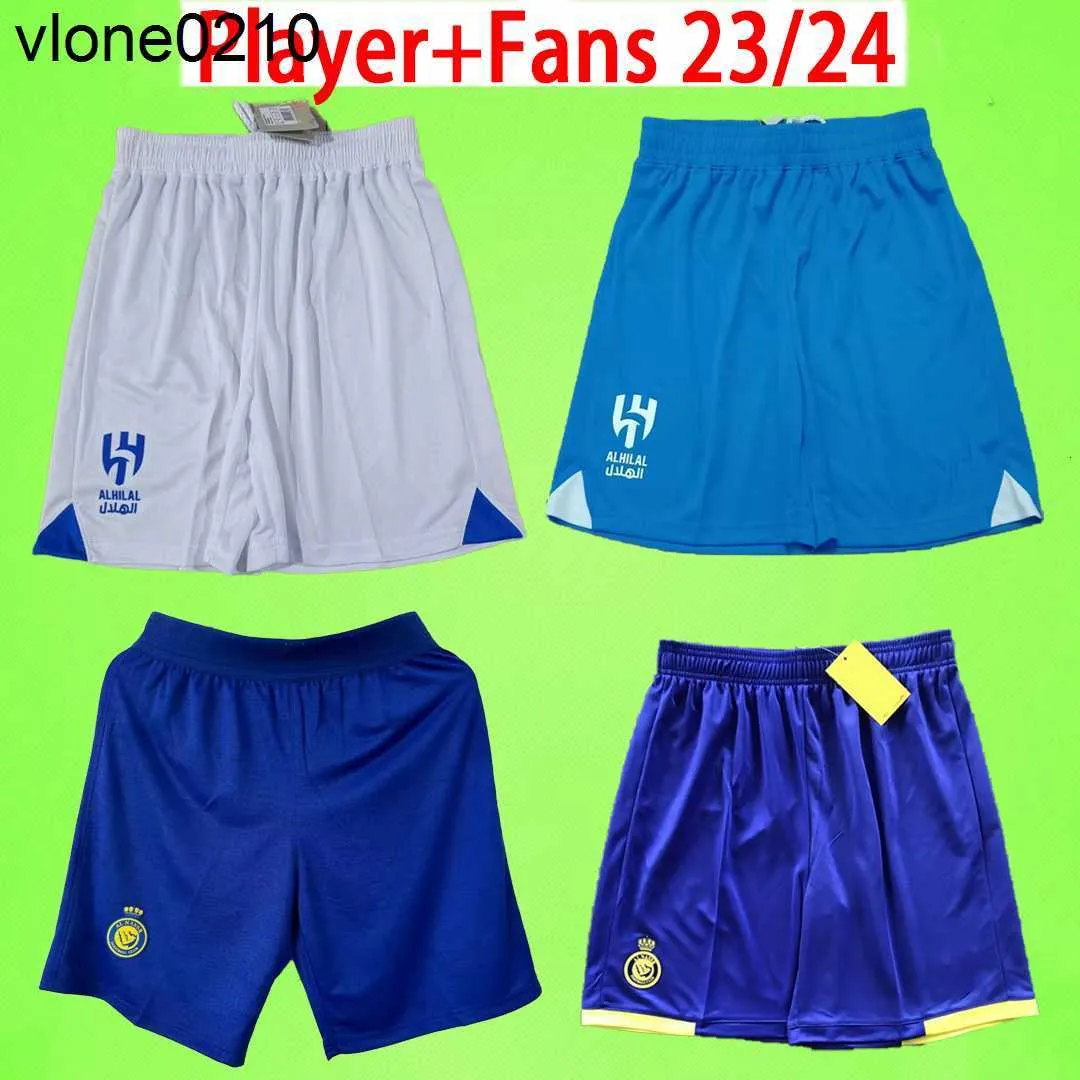 Ronaldo Neymar jr BENZEMA 23 24 Al Hilal Nassr FC soccer shorts ittihad home away fan player version MANE FOTANA NEVES KANTE Al-Ittihad 2023 2024 Football pants Al-Nassr