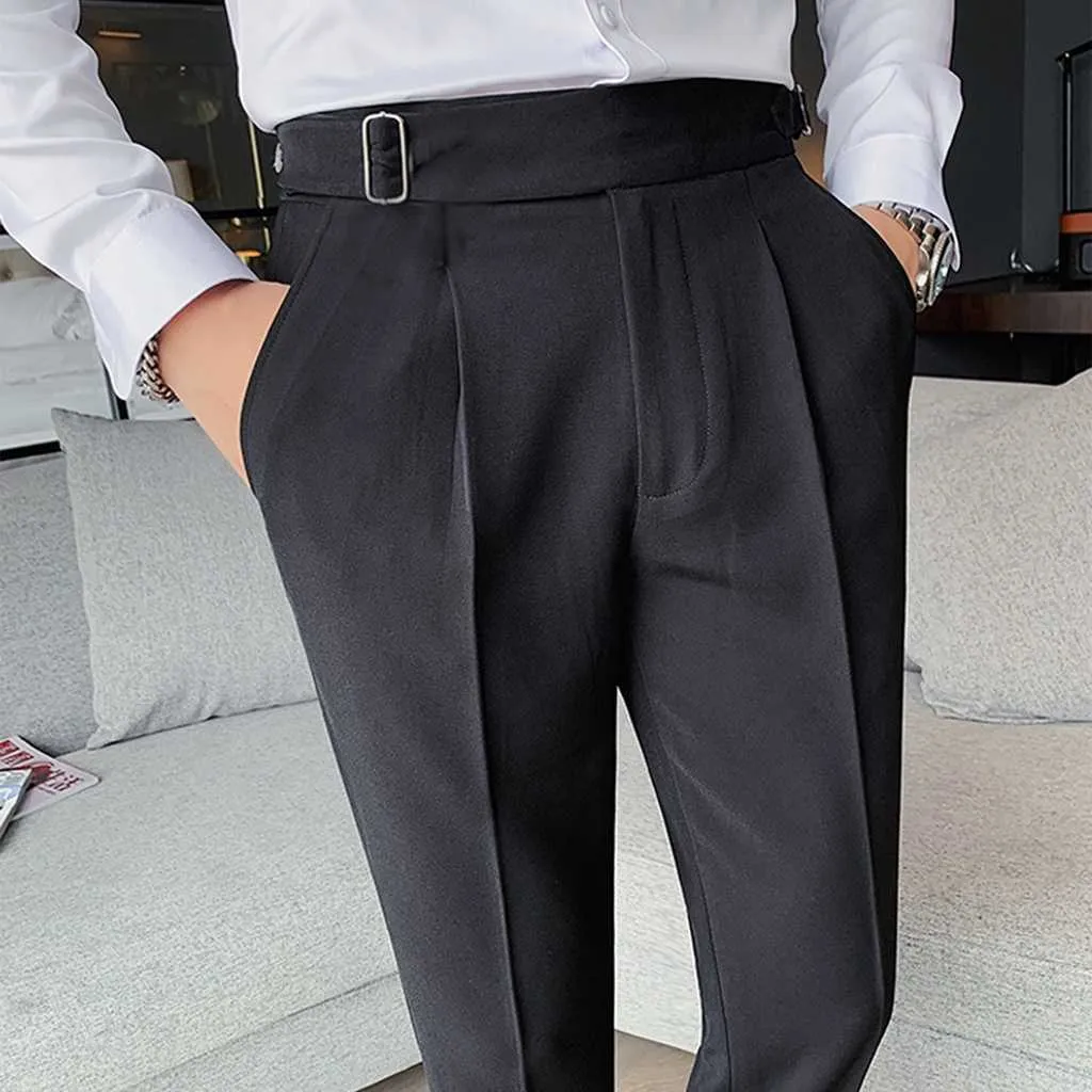 Pantalones De Hombre Sidetab Pantalones Casuales Pantalones De