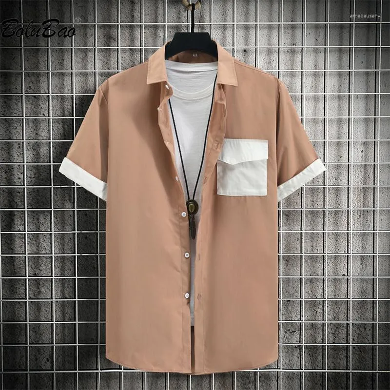 Men's Casual Shirts 2023 Shirt Spring Summer Products Slim-Fit Trend Fashion Coat High-Quality Design -Selling Men