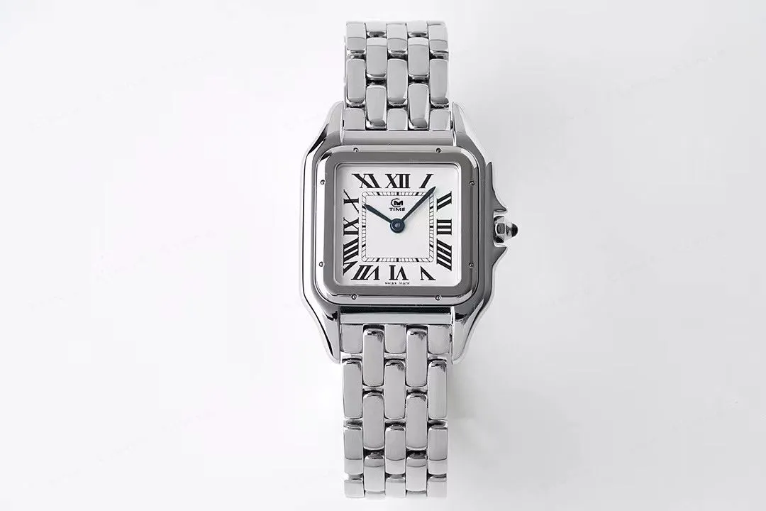 Relógios femininos para mulheres relógio de luxo para homens relógios de grife relógio quadrado 22mm pulseira de aço inoxidável Famoso Montre De Luxe orologio relógio luminoso