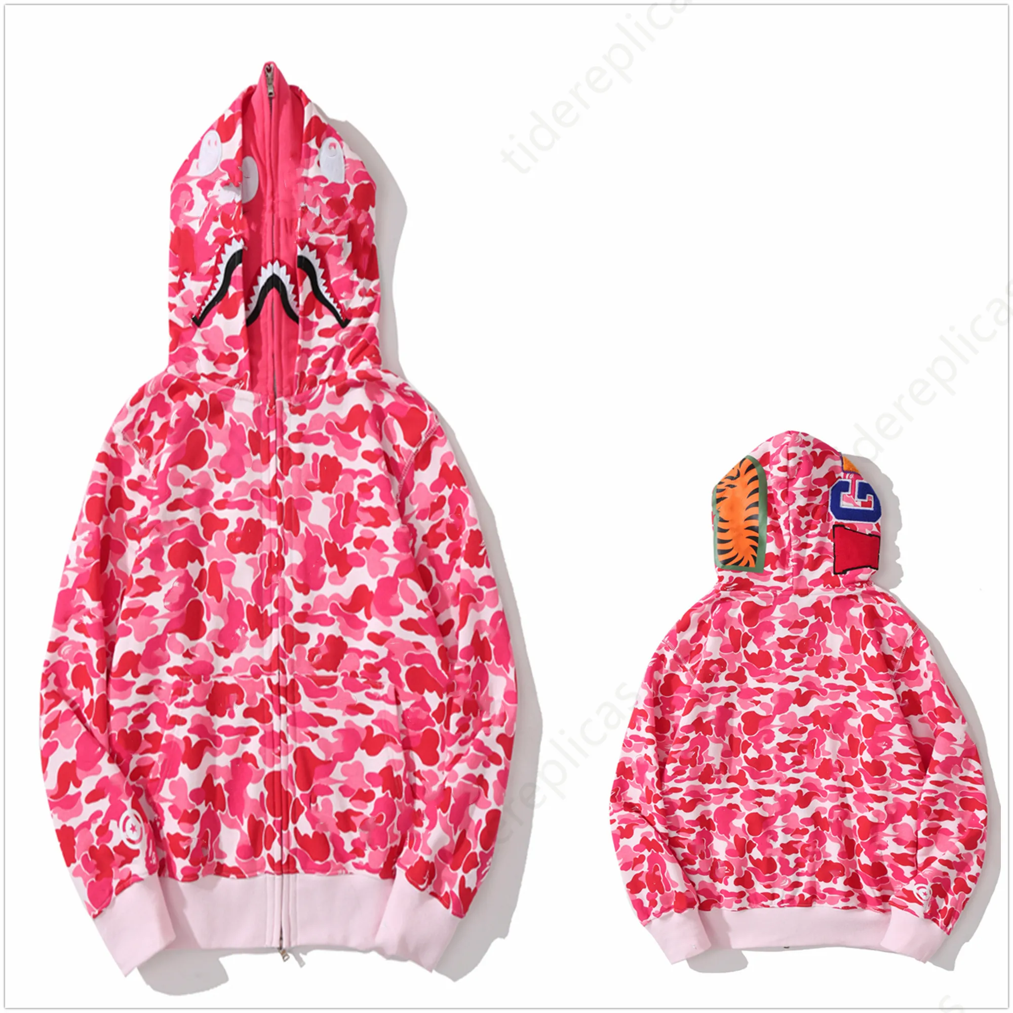 Designer Shark Reflective Double Cap Paul And Shark Hoodie Designer Shark Reflective Double Cap Paul And Shark Hoodie
