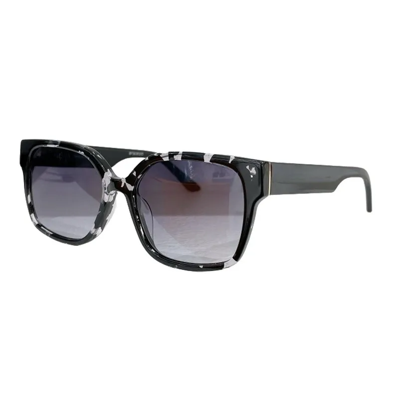 Hommes Funky avec chaîne Rock SPR 10NYSIZE Wayfarer Designer lunettes rétro acétate esthétique lunettes de soleil Glacier