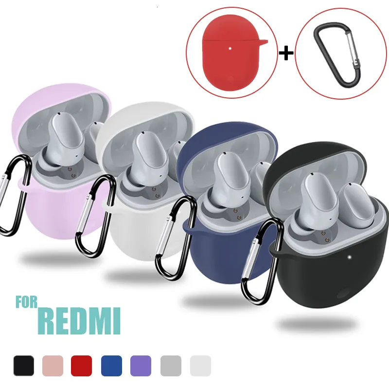 Accessoires pour écouteurs Étui en silicone souple pour Xiaomi Redmi Airdots 3Pro Buds 3 Pro Écouteurs sans fil Protéger la coque Protection des écouteurs 230918