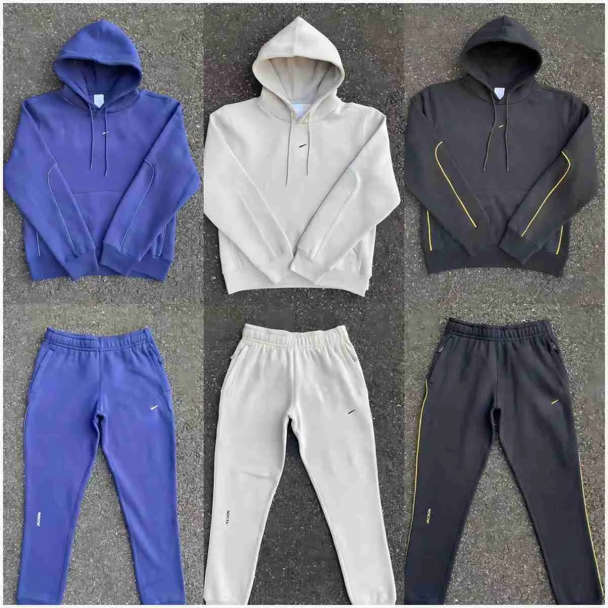 Mens Sports Nocta Tracksuit Designer Hoodie Pants Set Two Piece Suit Men Woman hooded sweater Techfleece Trousers Track suits Bottoms Running Joggers ha4a