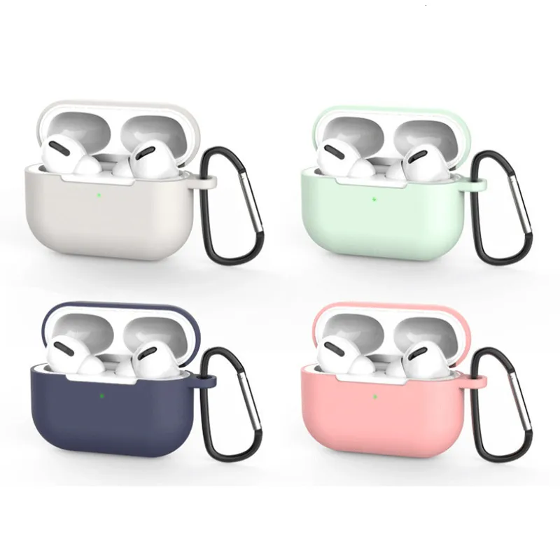 イヤホンのアクセサリーApple ProフックのシリコンカバーケースAirpod Pro Air Pods Skin 230918用Bluetooth