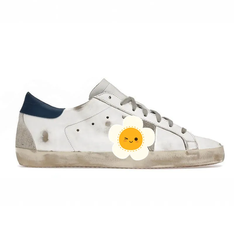 Casual Shoes Golden Super Goose Superstar Designer Shoes Star Italy Brand Sneakers Super Star Luxury Dirtys Sequin White Do-old Dirty Outdoor Shoes 674 AKTB