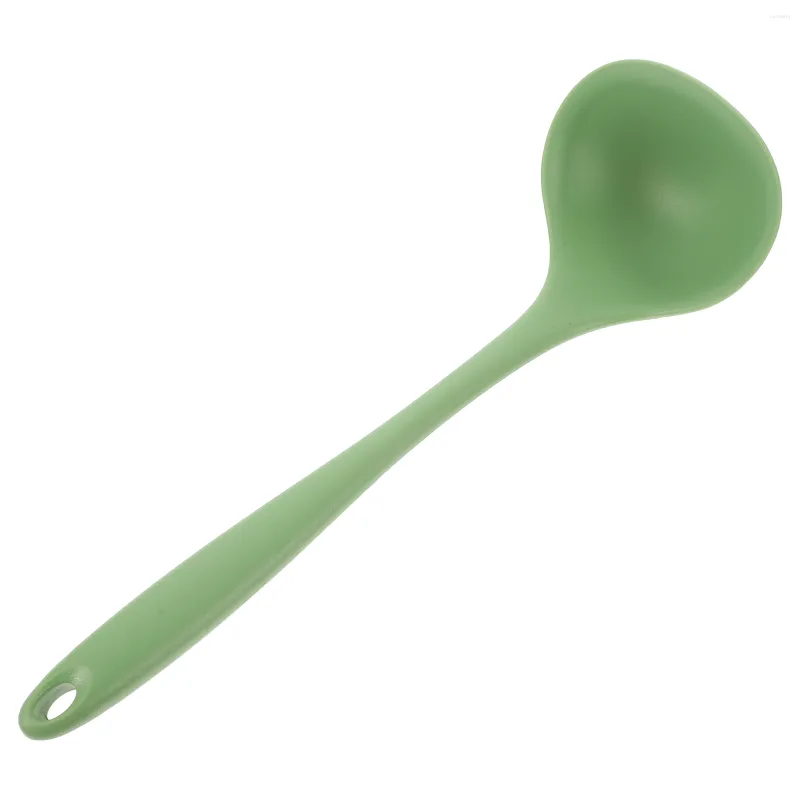Spoons Silicone Soup Spoon Large Serving Ladle For Home Kitchen Restaurant