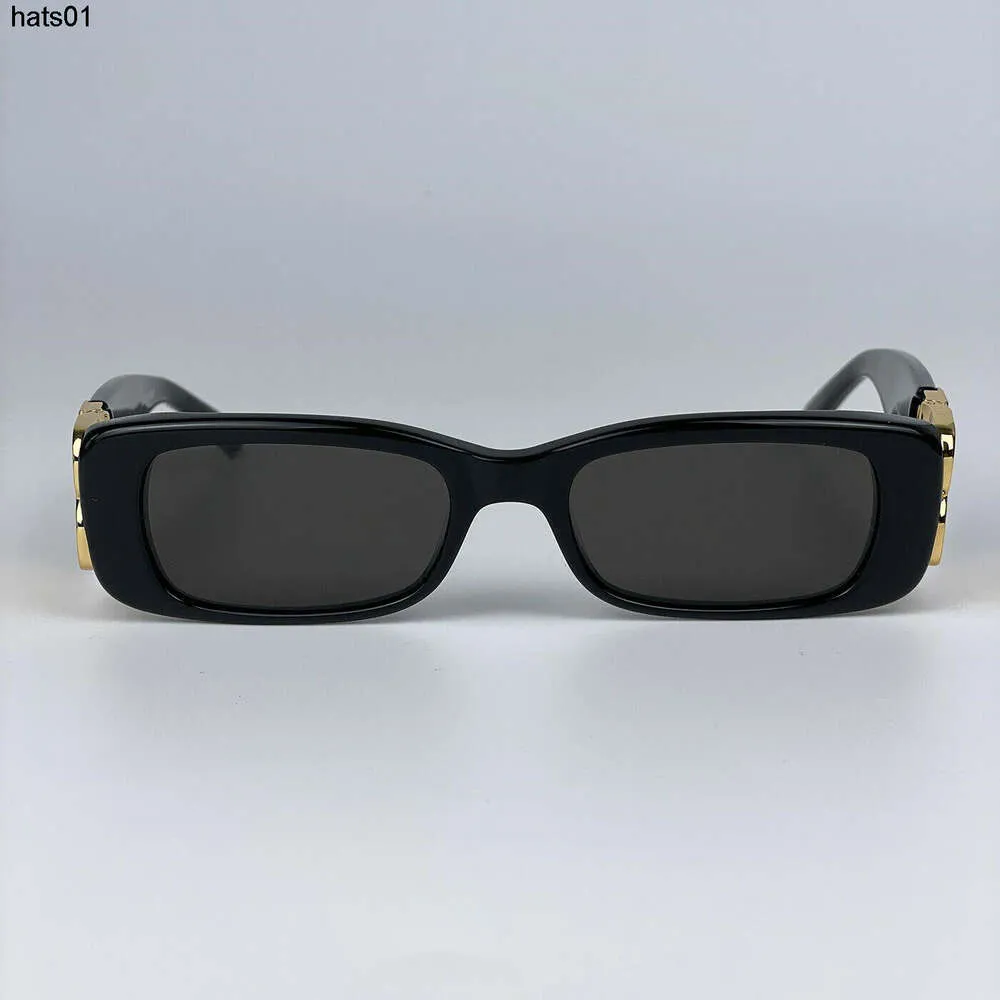 Designer Square Balenciga Solglasögon Män kvinnor Vintage Shades Driving Polarised Solglas Male Sun Glasögon Fashion Metal Plank Solglas glasögon 0096