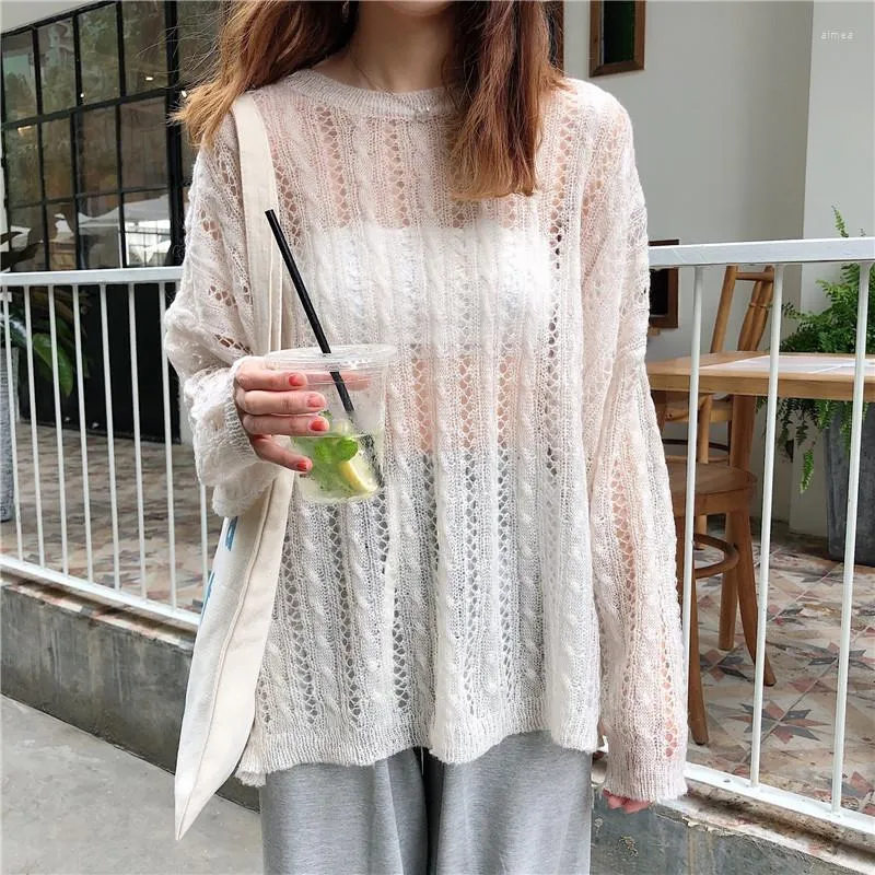 Kobiety swetry moda 2023 Kobiety Spring Spring Autumn Sweater Pullovers Knited Pullover Lady