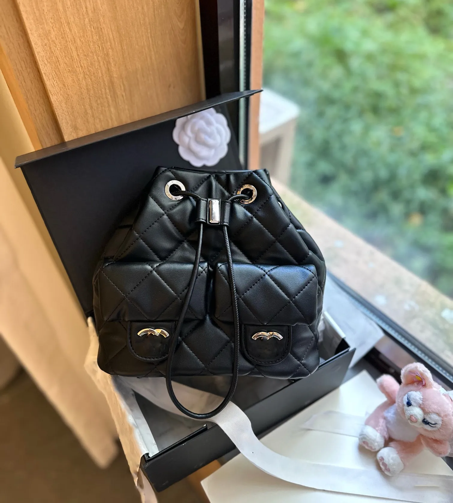 Womens designer online mini backpack