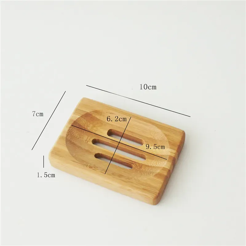 Eco Friendly Natural Bamboo Soap Dish 3 Styles