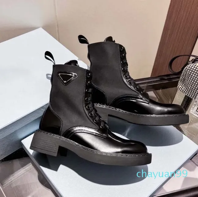 Botas moda clássica feminina deslizamento com bolsa de couro fosco de cabeça para baixo fivela marca bezerro botas preto bege branco tamanho 35-41