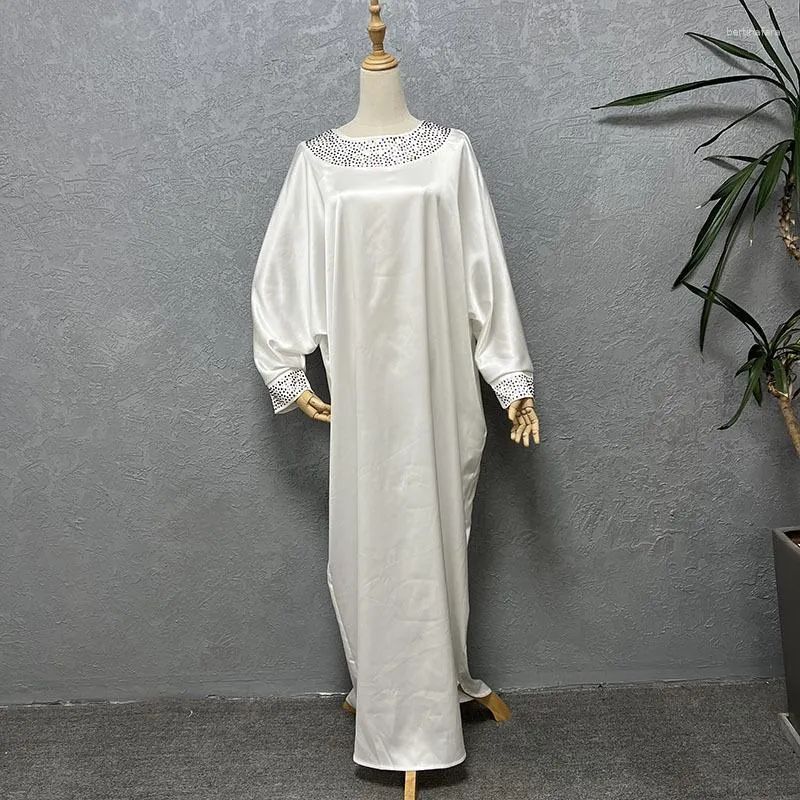 Etniska kläder afrikanska plus storlek långa klänningar för kvinnor 2023 Elegant Abaya Dubai Turkiet Robe Muslim Kaftan Wedding Party Gown Maxi Dress