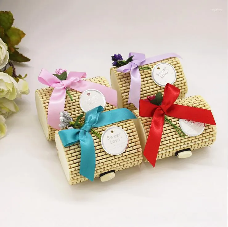 Clear Pillow Boxes for Favors and Candy - Box and Wrap