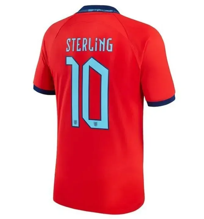 Segunda Camiseta Inglaterra 2022 (2XL-4XL)