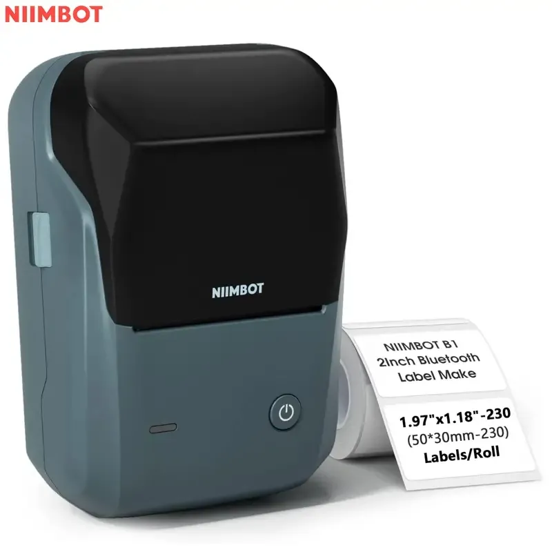 De ultieme labelmaker: NIMBOT B1 compatibel met IOS Android-telefoons voor detailhandel, kantoor en supermarkten