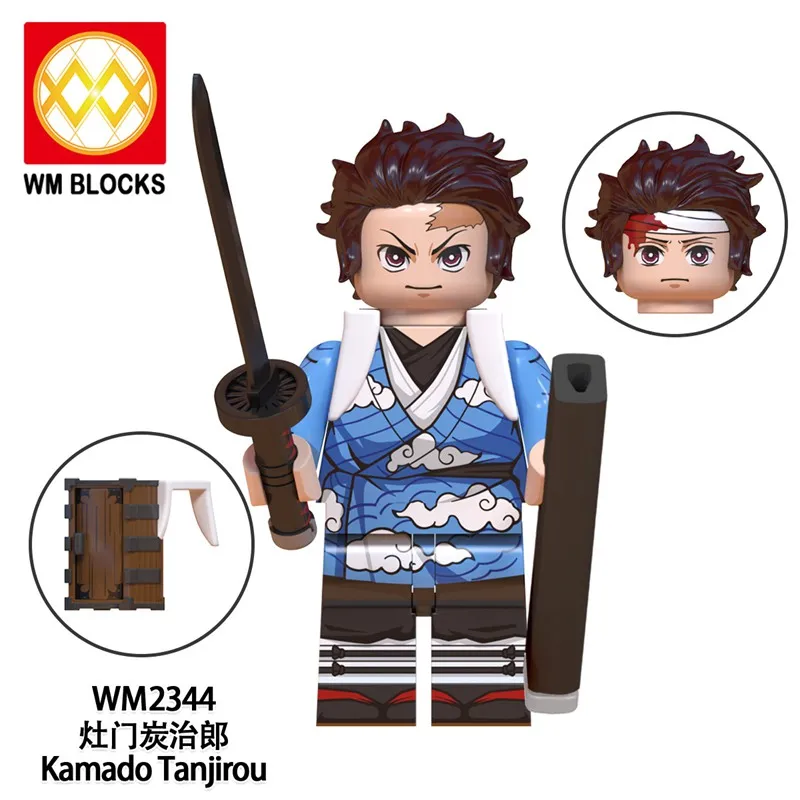 Minifig Factory Demon Slayer Building Blocks Toys Anime Mini Figures With  Accessories WM6138 From 15,59 €