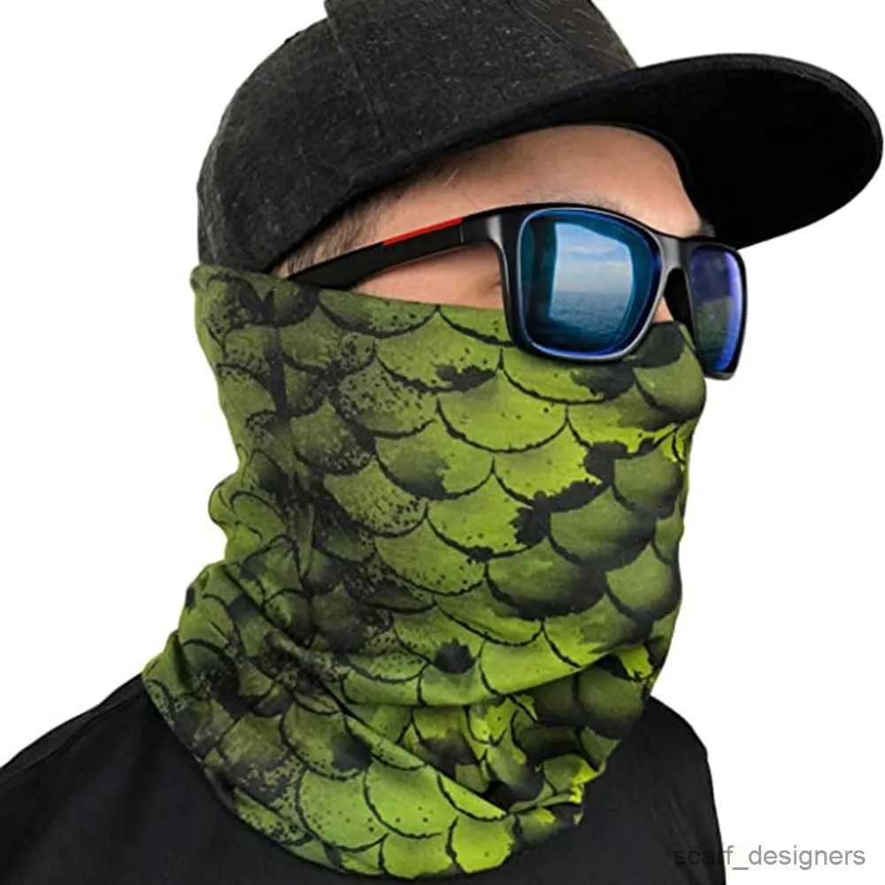 Fashion Face Masks Neck Men and Women Fishing Face Windproof Sun Protection  Anti-UV Scarf Outdoor Fishing Face Mask Neck Breathable R230918