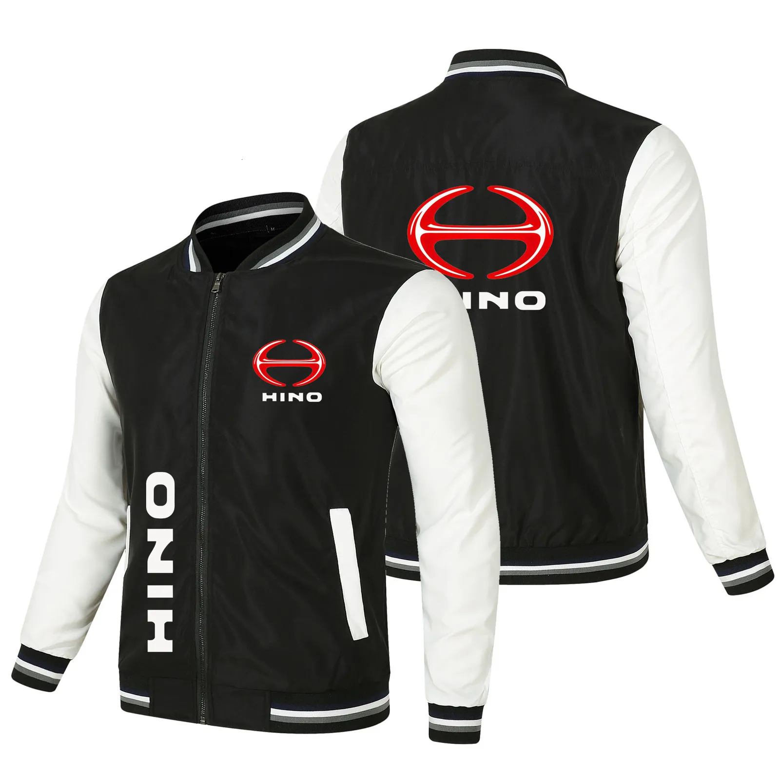 Vestes pour hommes 2023 Veste de course de moto HINO imprimé hors route vêtements de plein air vélo ouvert zip S5XL 230918