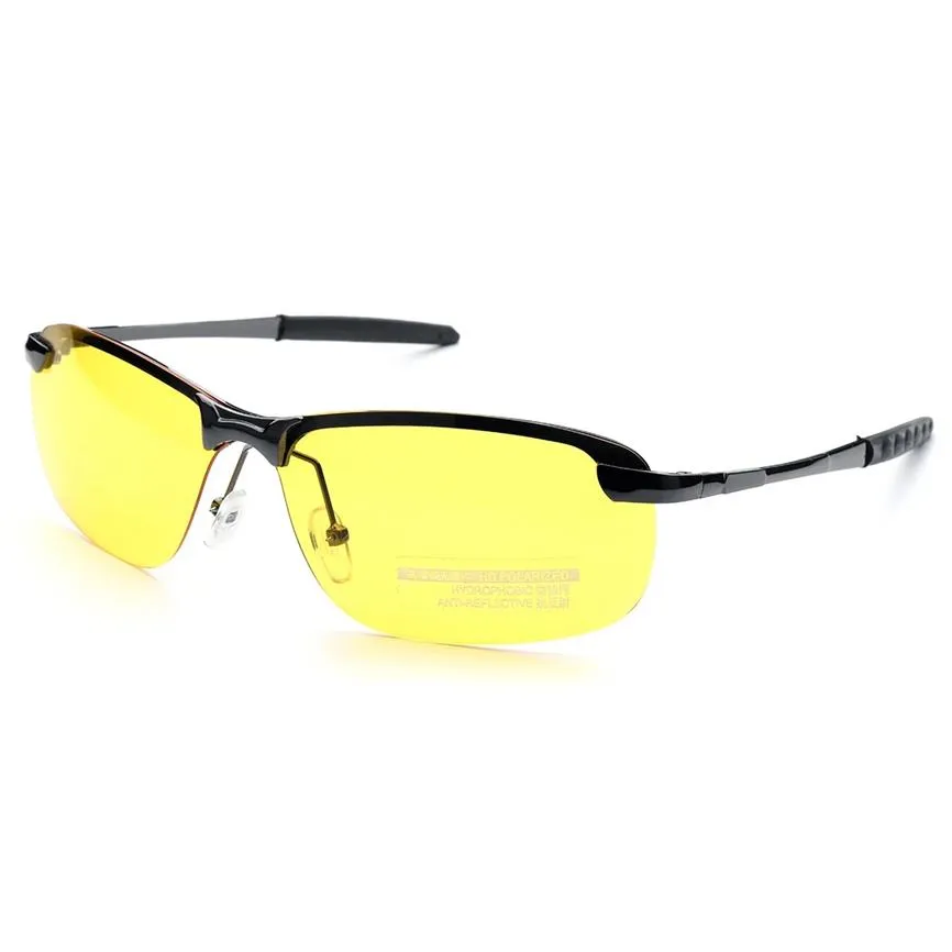 Uv400 spolaryzowane okulary przeciwsłoneczne Dopasowanie okularów przeciwsłonecznych Gogle Nocne Gogle Day and Night281a