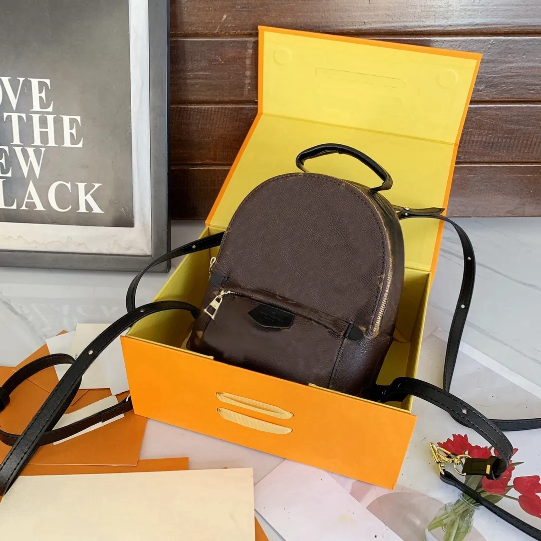 borsa a tracolla da donna firmata mini borse borsa firmata Palm Springs di alta qualità M44873 moda donna zaino borsa marrone borse di lusso borse a tracolla di lusso