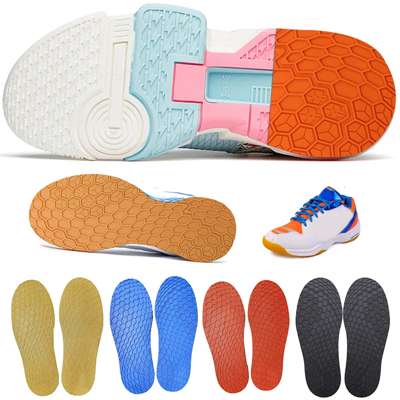 Sko delar tillbehör gummisulor för att göra skor ersättande yttersula anti slip sula reparationsblad skyddar sneakers höga klackar material 230918