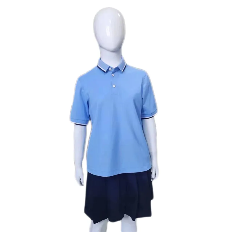 Customized Summer Children's Short Sleeved Student Sportswear Set Kontakt für Details.