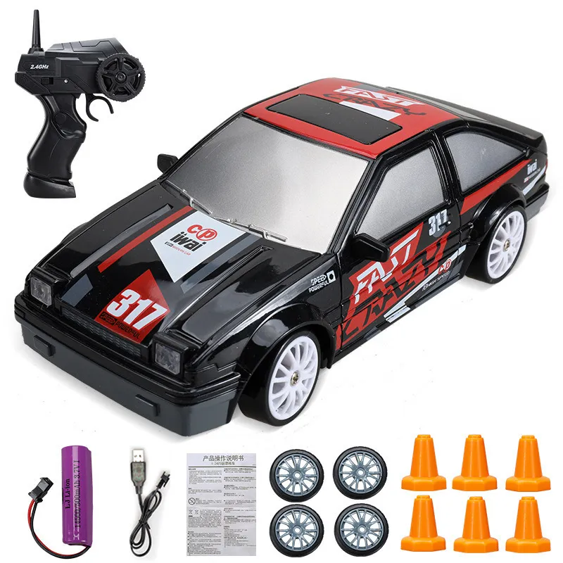 Diecast Model Car 2.4G Drift Rc Car 4WD RC Drift Car Toy Control Remoto  Para GTR Modelo AE86 Vehículo Coche RC Racing Car Toy Niños Regalos De  Navidad 230915 De 21,16 €