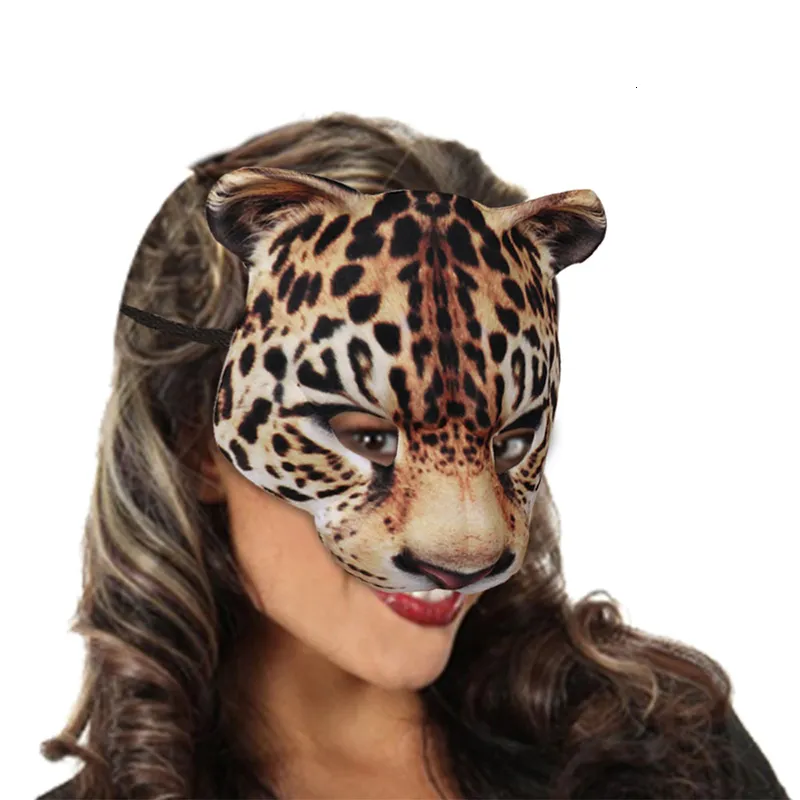 3D Animal Mask For Halloween, Masquerade, Ball, And Fancy 3D Animal Mask For Halloween, Masquerade, Ball, And Fancy