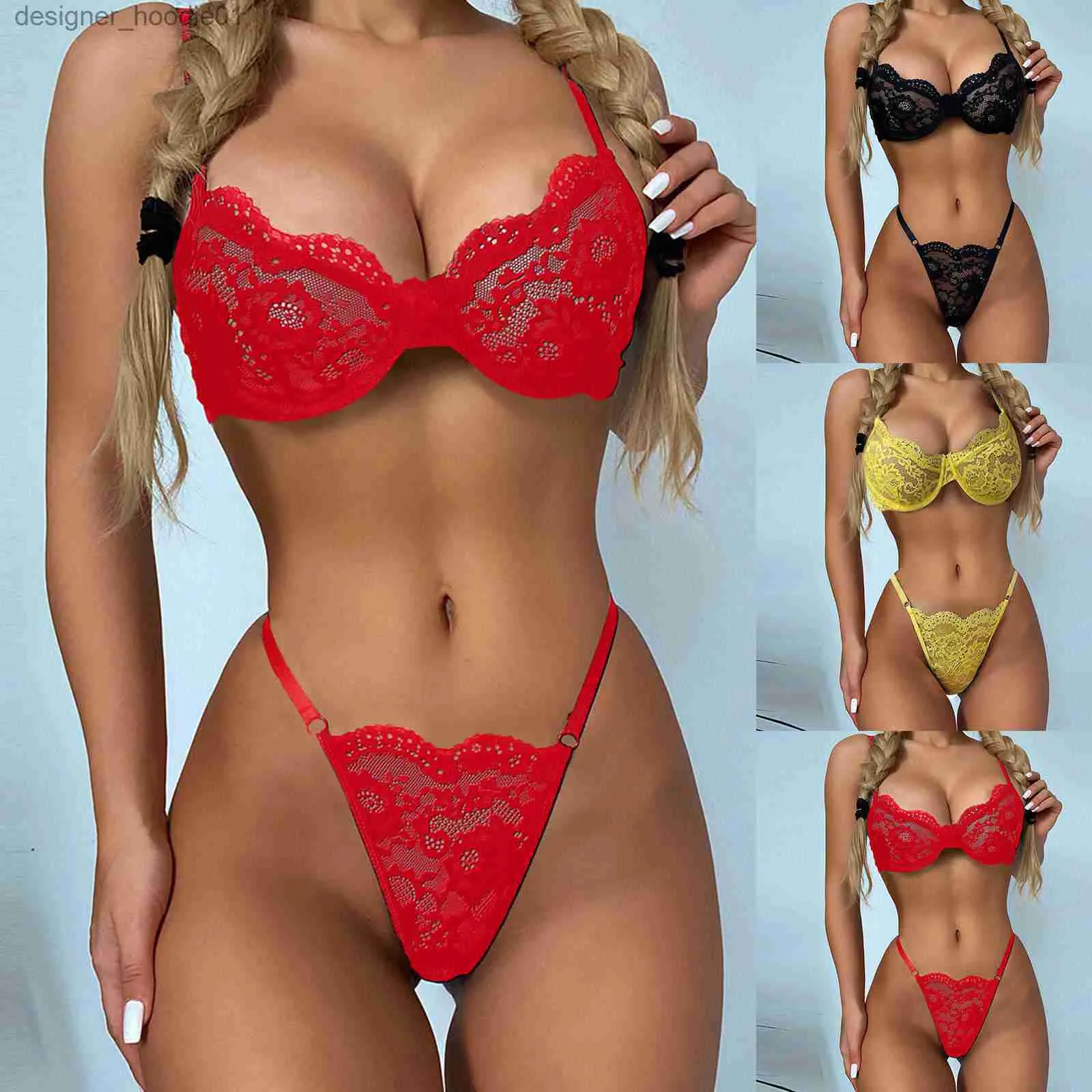 Sexy conjunto de 2 peças sutiã conjunto mulheres lingerie transparente sexy sutiã + calcinha senhoras sexy roupa interior sutiã breve conjuntos sujetadores breves conjuntos q0706 l230918