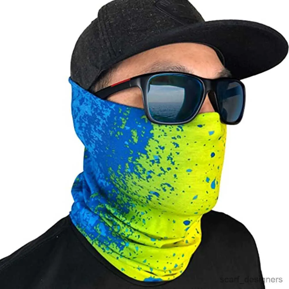 Breathable Fishing Neck Gaiter Face Mask For Men And Women