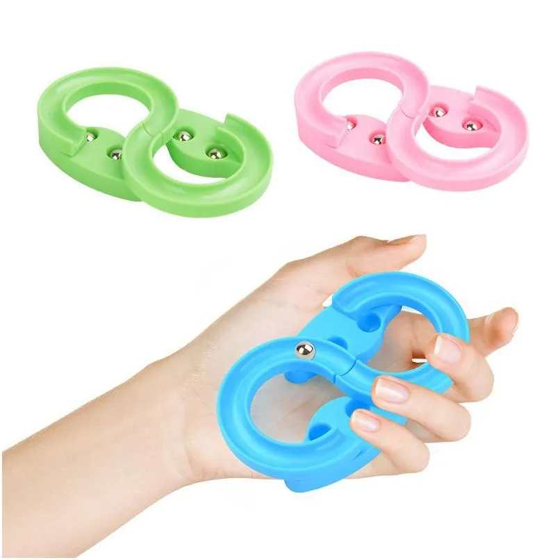 Decompression Toy Handheld Track Ball Fidget Relief Kids Integration Training Toys Anxiety Reliever Drop Delivery Gifts Novelty Gag Dhoav