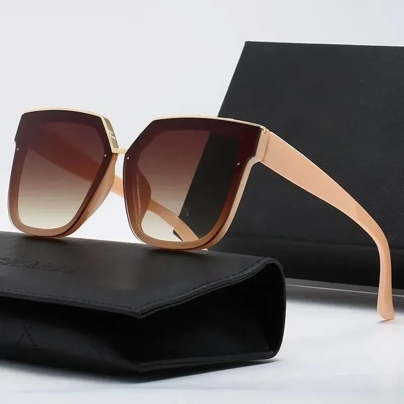 Designer-Mode-Sonnenbrillen für Damen und Herren, Buchstabe C, polarisiert, UV-Schutz, Sonnenbrille, Strandsonne, kleiner Rahmen, Mode-Sonnenbrille, DHL-frei