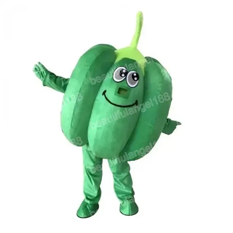 Costume Da Mascotte Al Pepe Verde Outfit Carnevale Di Personaggi
