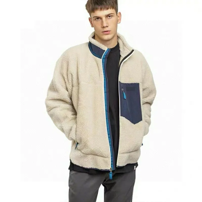 Designer fashion Giacca da uomo in pile Giacca spessa e calda Piumino classico retrò Antumn Inverno Coppia modelli Cappotto in pile di cashmere di agnello Cappotti invernali da coppia