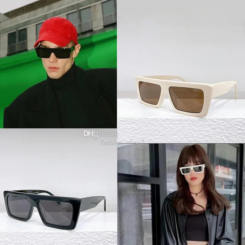 Designer Sunglasses Women and Men Eyewear Special UV 400 Protection Letters Big Leg Double Beam Frame Outdoor Design Alloy Women Sunglasses CL40214U