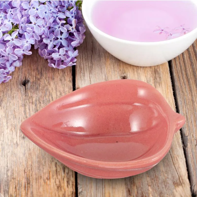 Storage Bottles 2 Pcs Ceramic Mixing Bowls Essential Oil Dishes Delicate Mask Face Spa Facial Esthetician Ceramics Holder