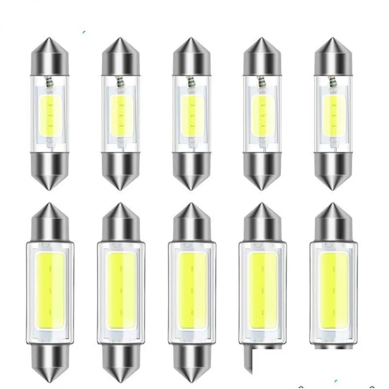 Decorative Lights Vehicle C5W C10W Led Bb Canbus 31Mm 36Mm 39Mm 41Mm Festoon Lamps Car Interior Dome Reading License Plate Lamp 12V Wh Dhyfr