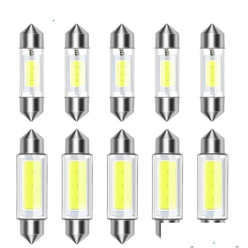 装飾ライト車両C5W C10W LED BB CANBUS 31MM 36MM 39mm 41mm Festoonランプカーインテリアドームリーディングナンバープレートランプ12V WH DHYFR