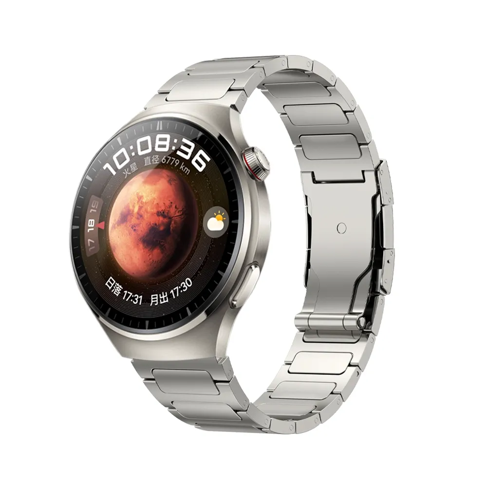 チタンバンド　22mm Huawei gt3 pro　amazfit gtr4 22mm Titanium Metal Strap for Amazfit Balance GTR 4/3/2