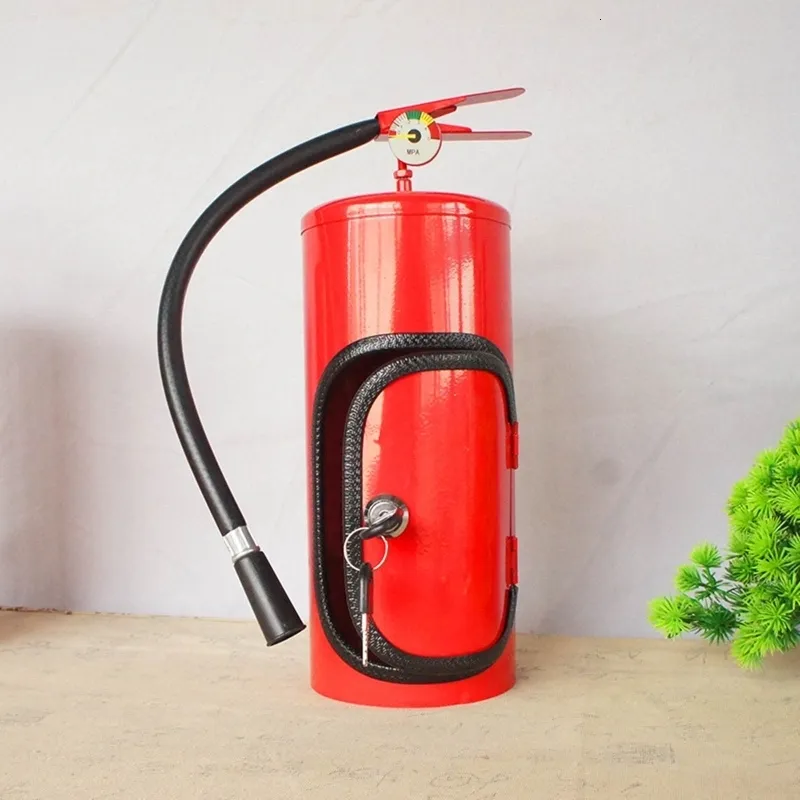 Mini Bar Estintore In Metallo – Porta Alcolici Nascosto, Design Originale, Regalo Divertente Per Vigili Del Fuoco E Amanti Del Brivido