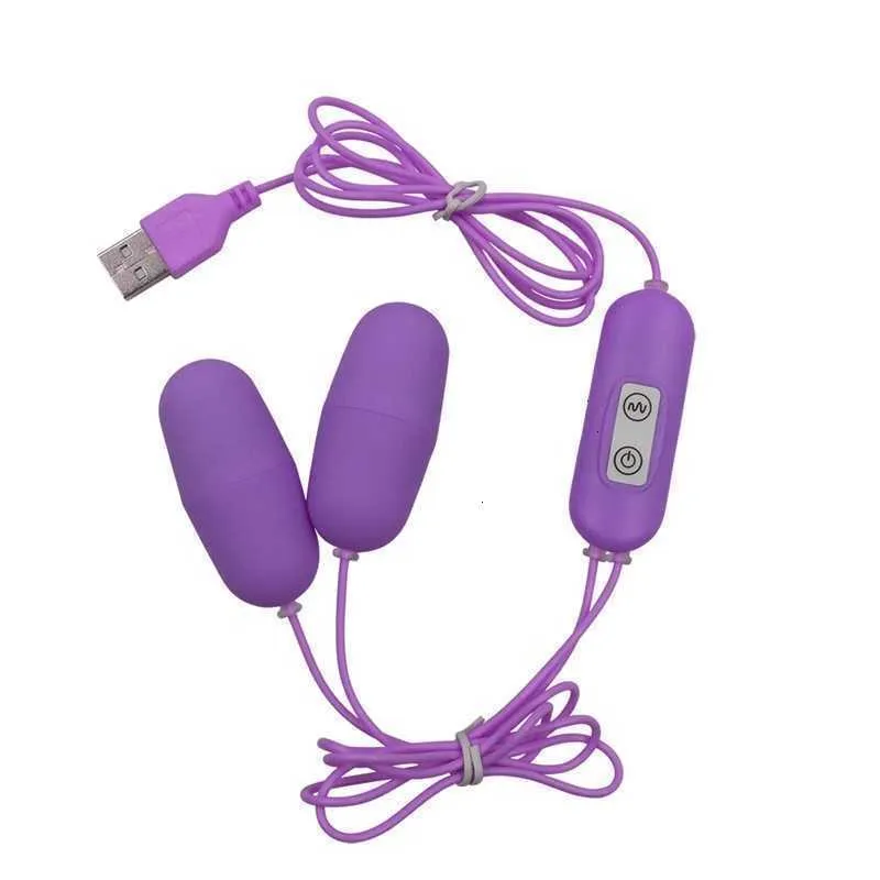 Brinquedo massageador 12 velocidades dupla vibração ovos estimulador clitóris à prova dwaterproof água energia usb adulto para mulher feminino clímax bala vibrador