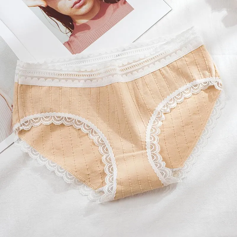 Comfortable Cotton Lace Border Pink Lace Panties For Girls Ages 8 Of 5 From  Mobeisiran, $9.87