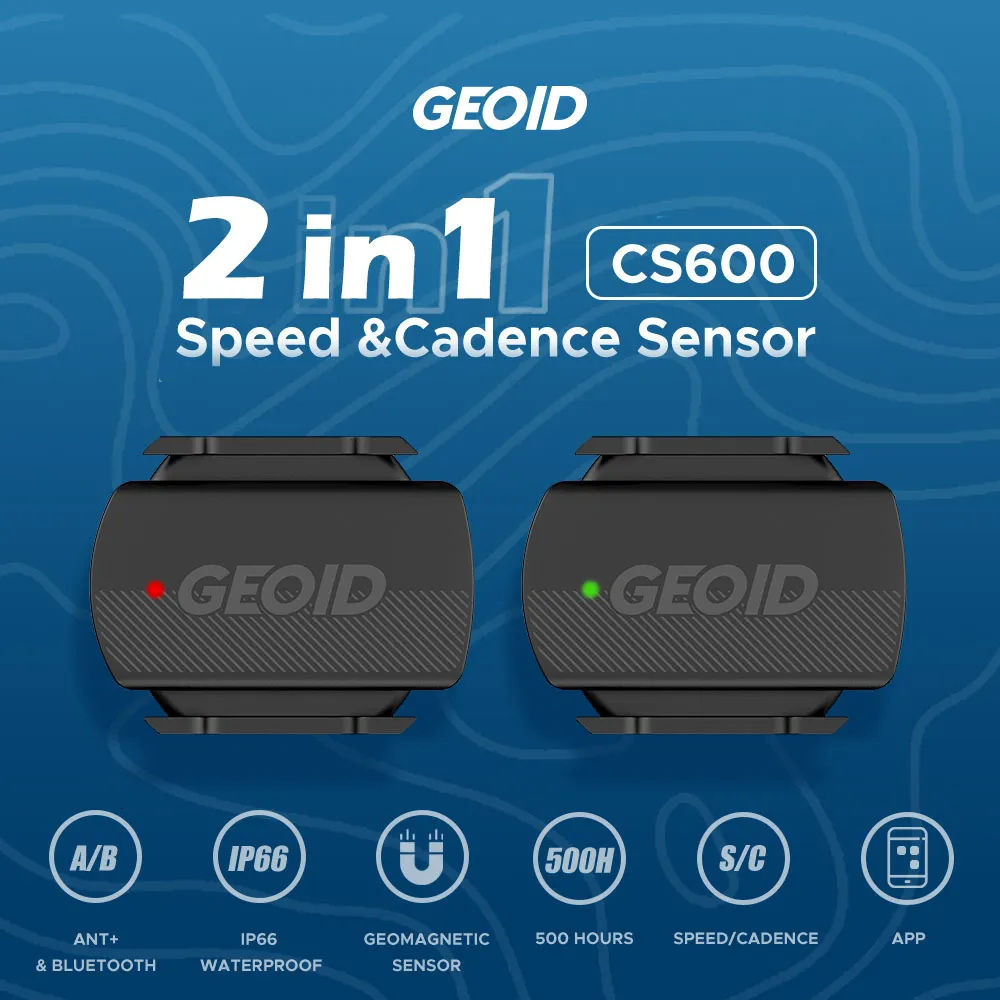 Komputery rowerowe czujnik prędkości prędkości geoidowej GPS Rower Speedometr Bluetooth 4.0 Ant Rower Mentor dla Magene 230919