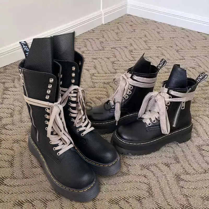 Platform motorcycle cheap riding boots