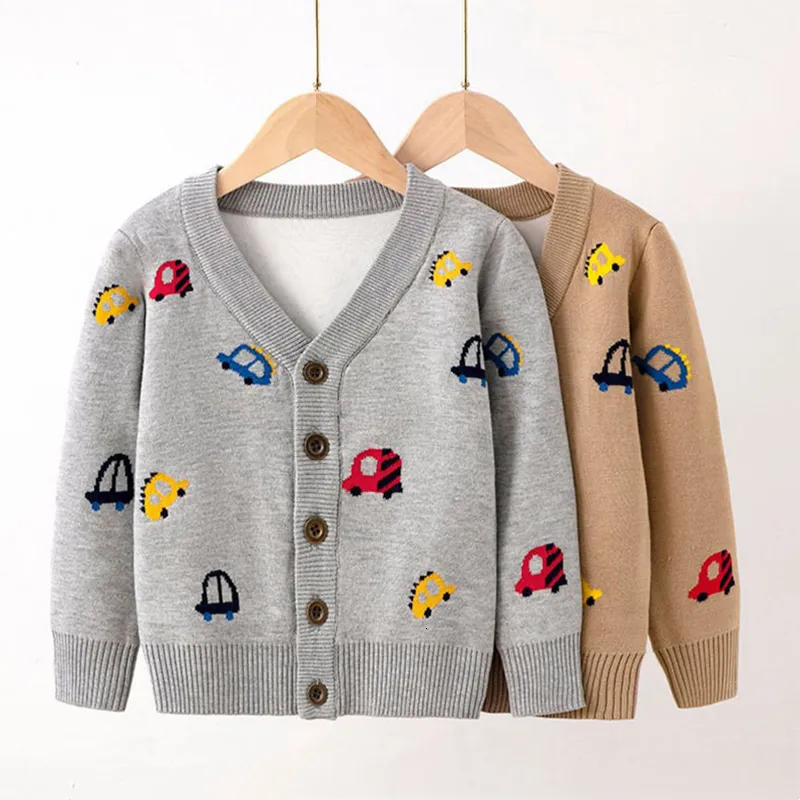 Pullover Boys Girls Autumn Cartoon Christmas Sweater Clothing Children Baby Knitwear Knitted Kids Party Casual Sweaters 26 Years 230918